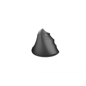 Vertikālā optiskā pele NATEC CRAKE 2 — Bluetooth 5.2, 2400 DPI, 6 pogas, labai rokai, melna