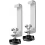 Sienas stiprinājuma skavas Brennenstuhl 1990500010 sudraba krāsā, minimālais skavas platums 1,6 cm