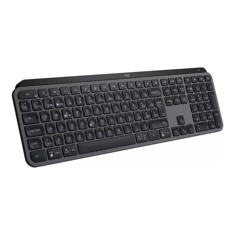 Logitech MX Keys S bezvadu tastatūra RF + Bluetooth QWERTZ Šveice grafīts (920-011571)