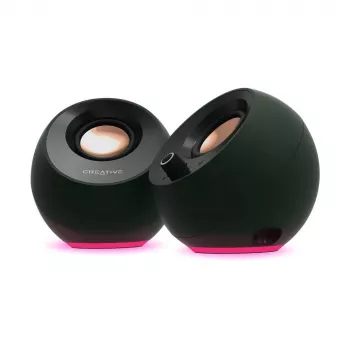 Creative Labs Creative Pebble Pro - Lautsprecher - für PC - 2.0-Kanal - kabellos - Bluetooth - USB - 30 Watt (Gesamt) (51MF1710AA000)