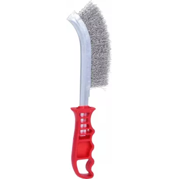 Stiepļu birste KS Tools 201.2300, 250 mm, tērauda sari, rokas