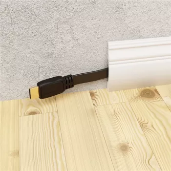 Goobay High Speed HDMI plakanais kabelis ar Ethernet 61279, HDMI vīriešu (A tips) – HDMI (A tips), 2 m