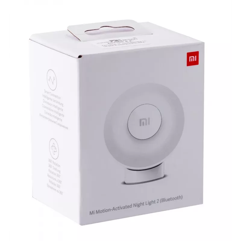 Xiaomi Motion-Activated Night Light 2 Bluetooth nakts gaisma 2800K 25 lm, kustību sensors, bateriju darbināma