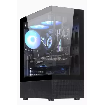 Korpuss GOLDEN TIGER Raider DK-6, Melns, Midi Tower, ATX/micro ATX