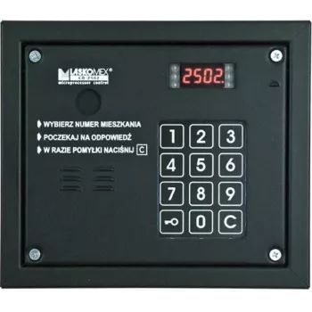 Audio panelis Laskomex CP-2503R melns ar RFID lasītāju