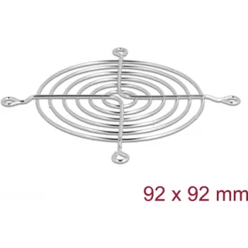 Ventilatora režģis DeLOCK 67307 Metāls Sudrabs 89,8mm