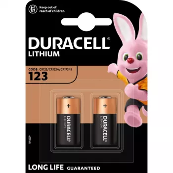 Duracell Ultra 123 BG2 Vienreizējās lietošanas baterija CR123A Litijs