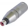 Neutrik NA2MPMF - Audio-Adapter - XLR3 (vīriešu) uz RCA (sieviešu) (NA2MPMF)