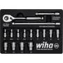 Uzgriežņu atslēgu komplekts Wiha 44683 — 1/4 inch piedziņa, 16 daļas, sešstūra uzgriežņu atslēgas