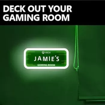 Galda lampa Paladone Light up Room Sign PP11615XBV2 Xbox dizains