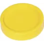 Maul Magnēts (Ø x H) 30 mm x 8,4 mm Apaļš Dzeltens 10 gab. 6172313