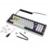 Sharkoon SKILLER SGK50 S2 balts DE izkārtojums Gateron Yellow - tastatūra
