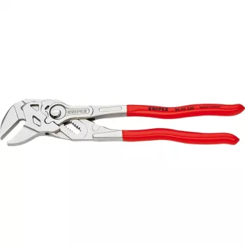 Knipex knaibles atslēga 250 niķeļa PVC pulēti žokļi