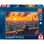 Puzle Schmidt Spiele Parisian Rooftop Whispers — 1000 gabali