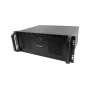 Rack korpuss LANBERG SC01-3504-10B, 1x 3.5 collu + 1x 2.5 collu vietas, 7 paplašinājuma sloti, 2x 120mm priekšējie ventilatori, USB 2.0