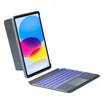 inateck tastatūra iPad 11 un iPad 10. paaudzei, komplekts, QWERTZ, pelēka