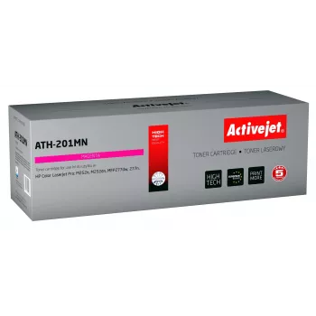 Activejet ATH-201MN tonera kasetne HP printerim HP 201A CF403A CRG045 aizstājējs; Supreme; 1400 lapas; magenta