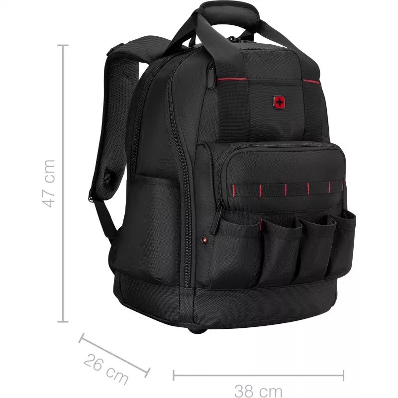 Mugursoma piezīmjdatoram Wenger 653723 40,6 cm (16 inch) portatīvajam datoram, nēsāšanas mugursoma