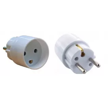 Microconnect GRUDKSCH kontaktligzda tips F balta