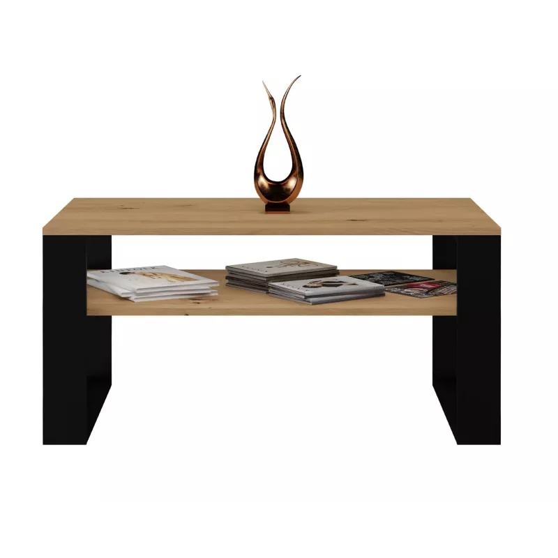 Topeshop MODERN 1P ART CZ kafijas / sānu / stūra galdiņš Kafijas galdiņš taisnstūra forma 2 kāja(-as)