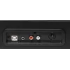 Denver VPL-120 USB vinila plašu atskaņotājs ar iebūvētiem skaļruņiem, melns
