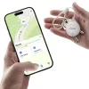 HAMA Item Finder 00185815 Bluetooth Apple Find My aplikācijai, balts — atslēgu, somu un citu priekšmetu izsekotājs