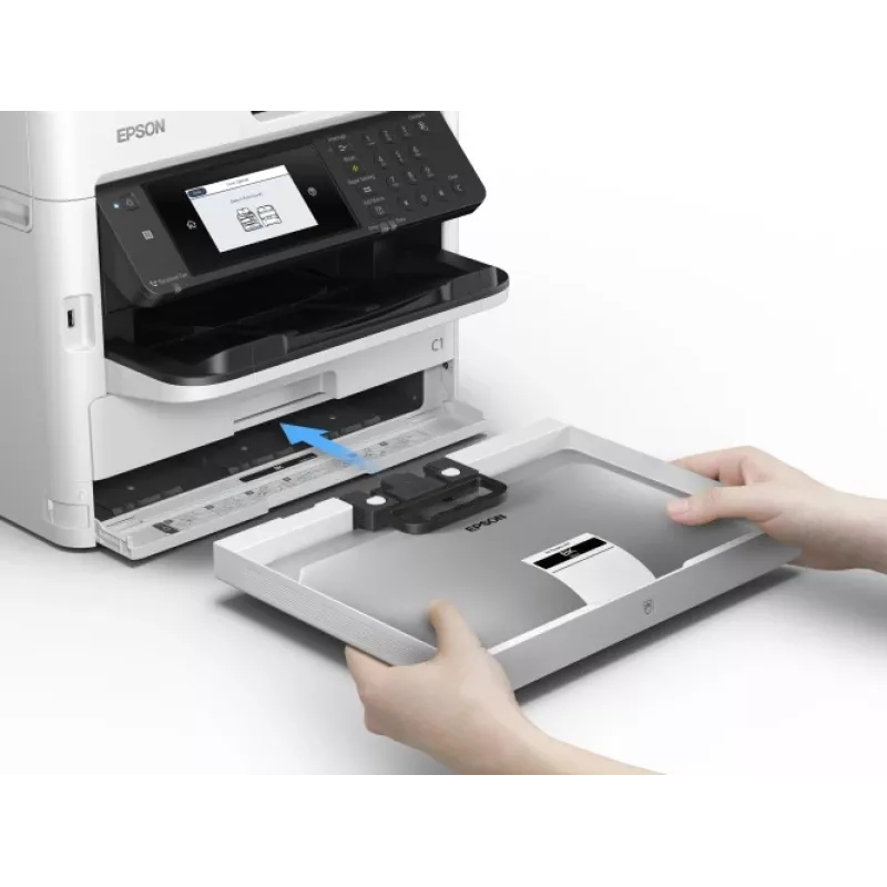 Epson WorkForce Pro WF-M5799DWF tintu printeris melnbalts multifunkcionāls A4, lielas slodzes 60K–100K lapas