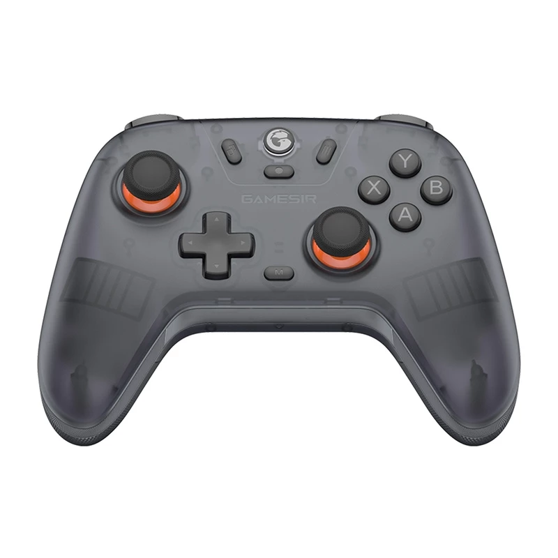Bezvadu spēļu kontrolieris GameSir T4n Lite Nova, pelēks, Bluetooth, ergonomisks dizains