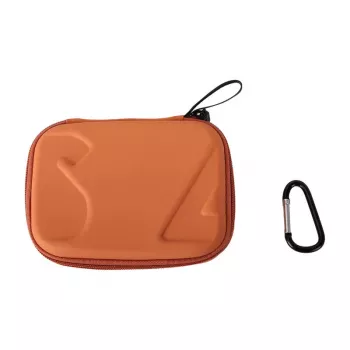 Aizsargājoša pārnēsāšanas soma Sunnylife ACTION 5 PRO / OSMO Action 4/3 — oranža, kompakta kameras soma