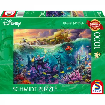 Thomas Kinkade Studios: Disney - Ursula, Puzle 1000 gabali
