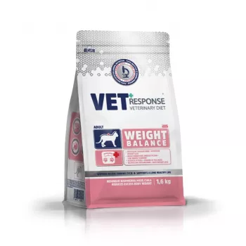 VET RESPONSE Weight Balance sausā barība kaķiem - 1,6 kg