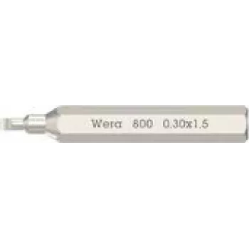 Wera 800 Micro spraugas bits 1,5 mm 1 gab. (05058104001)