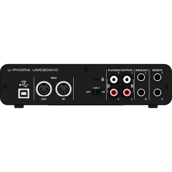 Behringer UMC204HD papildaprīkojums mūzikas iekārtām