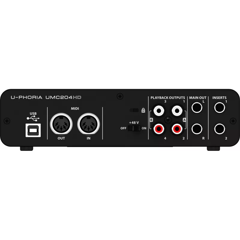 Behringer UMC204HD papildaprīkojums mūzikas iekārtām