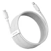 Baseus Simple Wisdom Datu Kabeļu Komplekts USB-C uz Lightning PD 20W (2 gab./Komplekts) 1,5m Balts