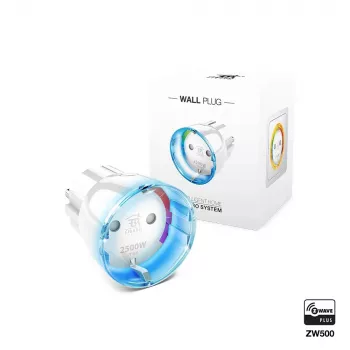 Fibaro FIBEFGWPF-102-5 strāvas kontaktdakšas adapteris, tips F, balts