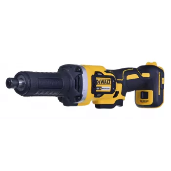 Taisnā leņķa slīpmašīna DeWALT DCG426N-XJ, 18V akumulators, 5000–25000 apgr./min, patrona līdz 6 mm, 760 W jauda, 1.19 kg