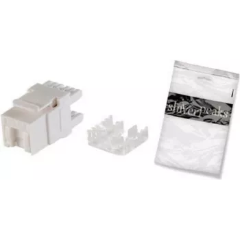 Keystone modulis ShiverPeaks BS08-10035 plakans balts RJ-45
