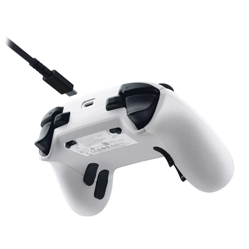 Spēļu kontrolieris Razer Wolverine V3 Pro Balts USB Analogs PC Xbox Series S X