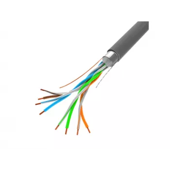 Lanberg LCF5-10CC-0305-S tīkla kabelis, pelēks, 305 m, Cat5 F/UTP (FTP)
