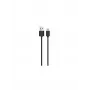 USB lādēšanas kabelis Devia Micro Smart Series V2 5V 2.1A 1 m, melns