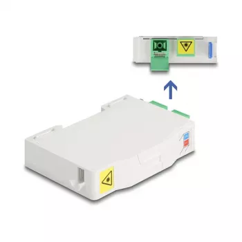 Optiskās šķiedras sadales kārba DeLOCK 85935 SC Simplex Balta