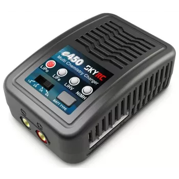 Lādētājs SKYRC e450 2–4S un 6–8S LiPo/LiFe/LiHV un NiMH akumulatoriem