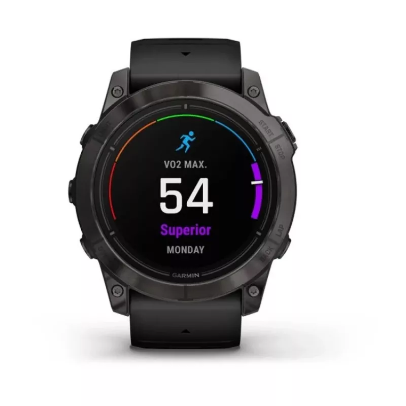 Garmin EPIX PRO g2 51mm Safīra Carbon Gray DLC Titāna Melns