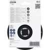 Slīpēšanas paliktnis Bosch X-LOCK SCM 115 mm Velcro ar centra tapu 2608601723 leņķa slīpmašīnām