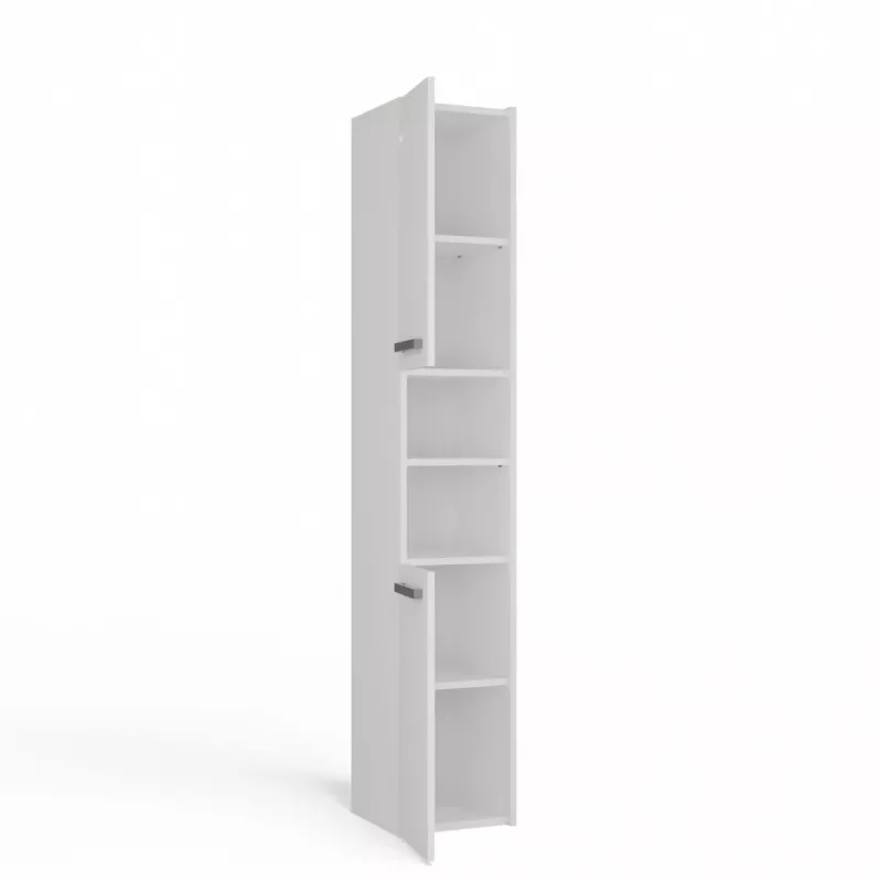 Topeshop S30 balts vannas istabas skapis Balts