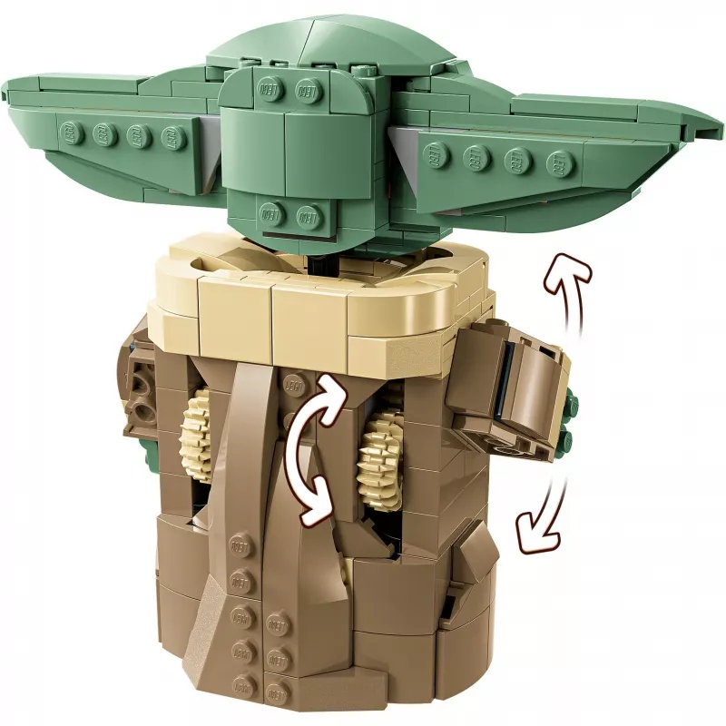 LEGO STAR WARS 75403 Grogu ar peldošu ratiņu