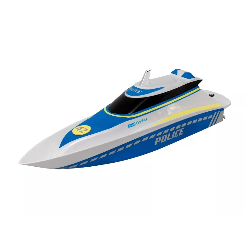 Revell Control Waterpolice RC Iesācēju Motorbots 100% Gatavs Braukšanai 350 mm (24138)