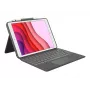 Klaviatūras maciņš Logitech Combo Touch QWERTZ vācu Smart Connector grafīts