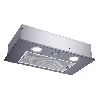 Iebūvējamā tvaika nosūcējs CANDY CBG625/1X, 520 mm platums, 207 m³/h, oglekļa filtrs, rotācijas vadība, sudrabs